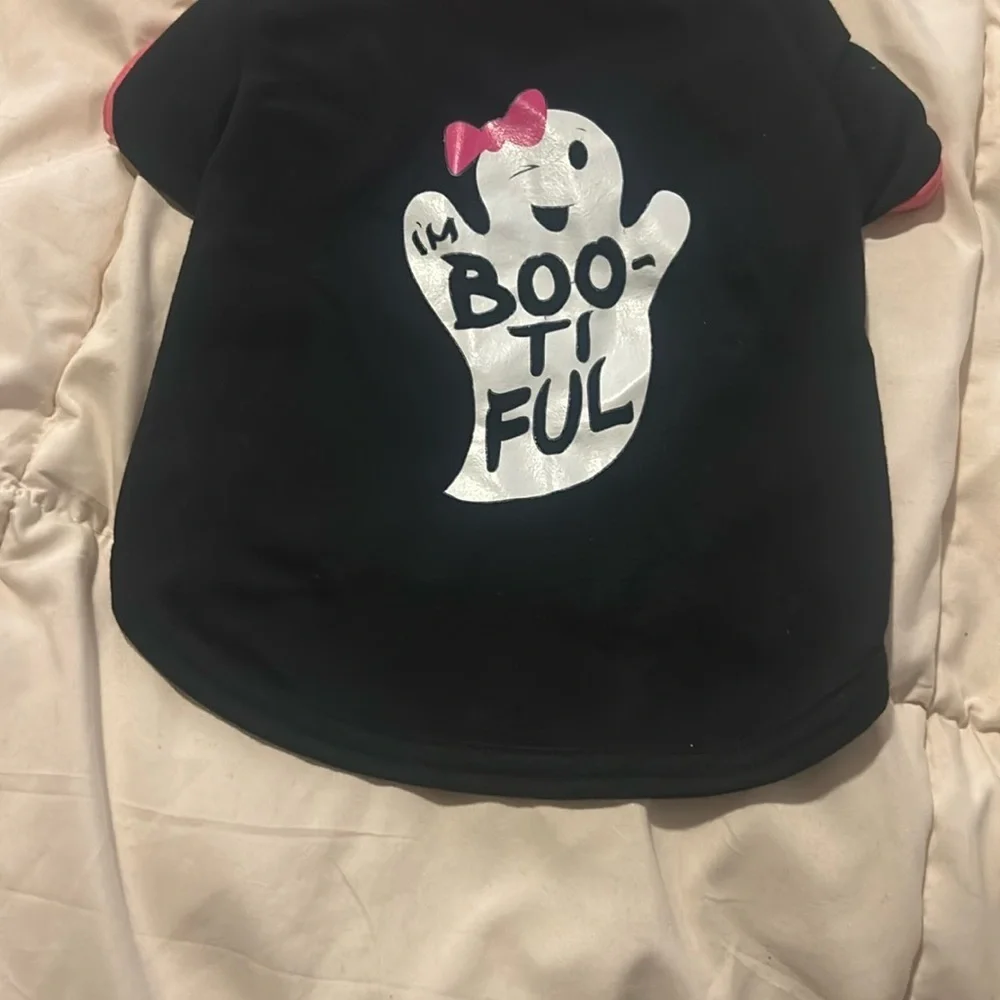 Black and Pink Dog outfit. NWOT Two different styles